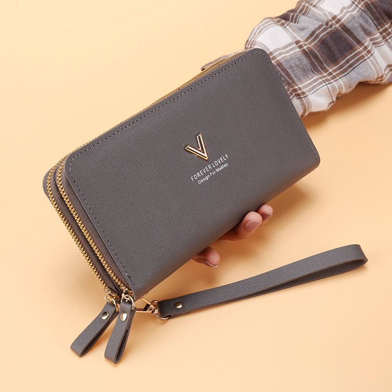 Women 's Handbag with Double Zip and Large Capacity