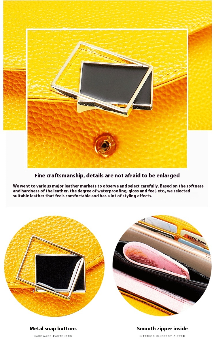 Large Genuine Leather Wallet