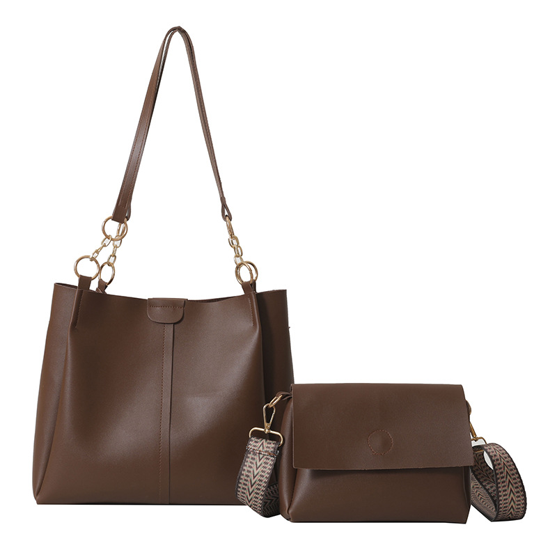 Two - Piece Shoulder Bag Set with Large Capacity