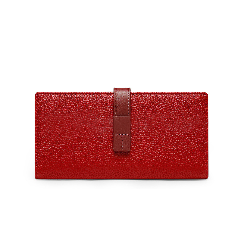 Fashion Wallet with Contrasting Colour and Compartments