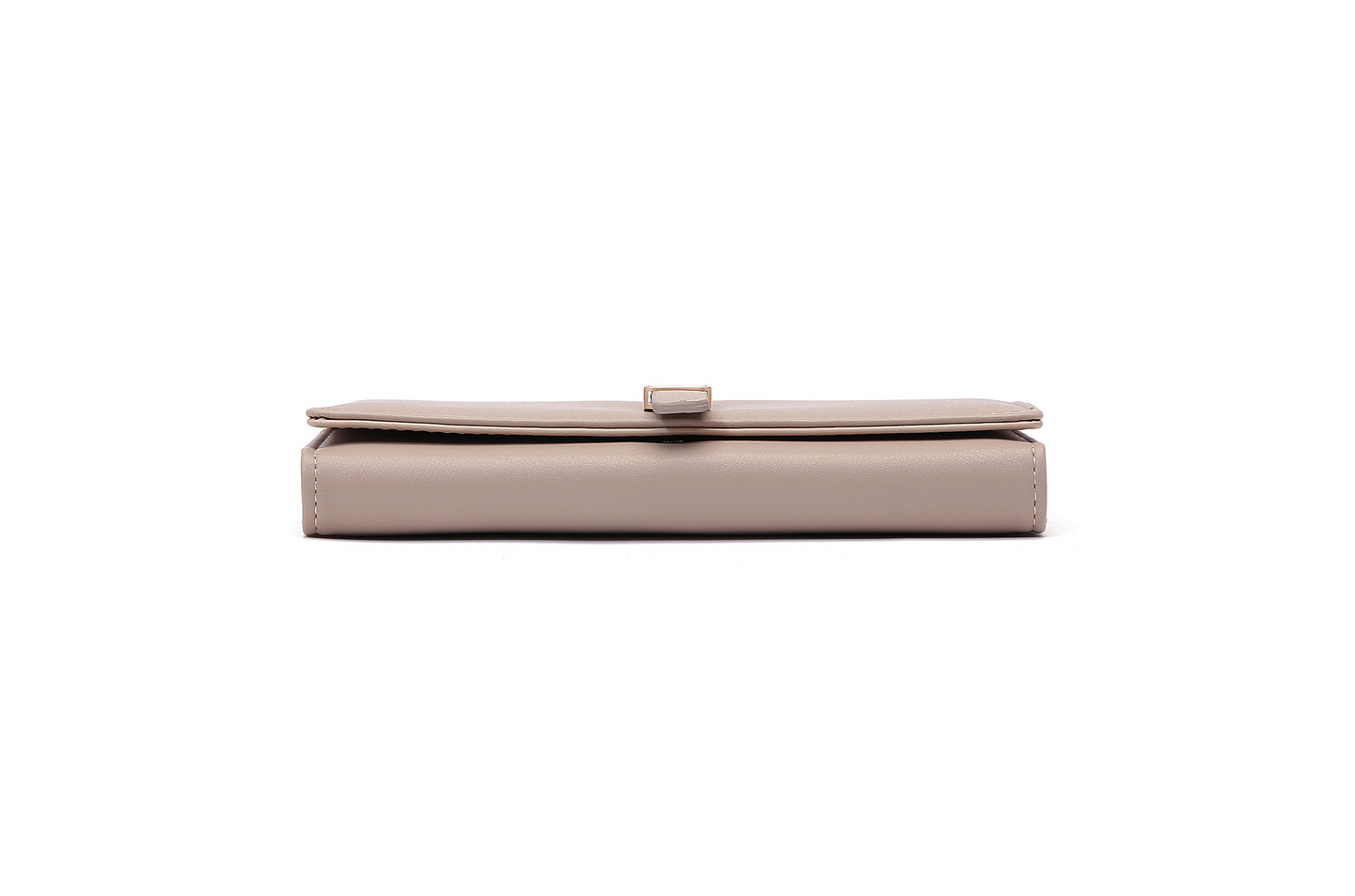 Elegant Ladies ' Clutch with Metal Buckle
