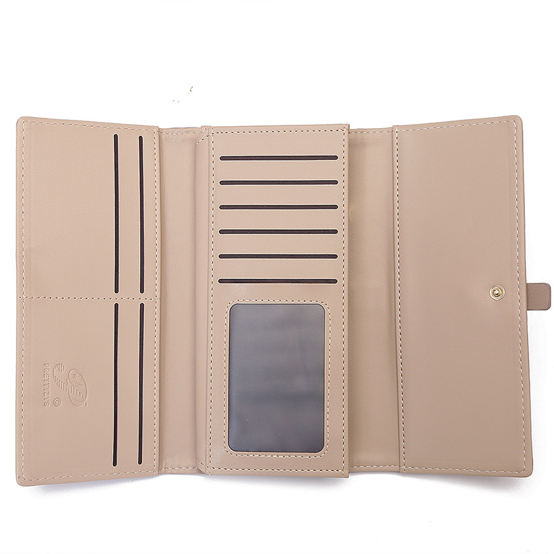 Elegant Ladies ' Clutch with Metal Buckle