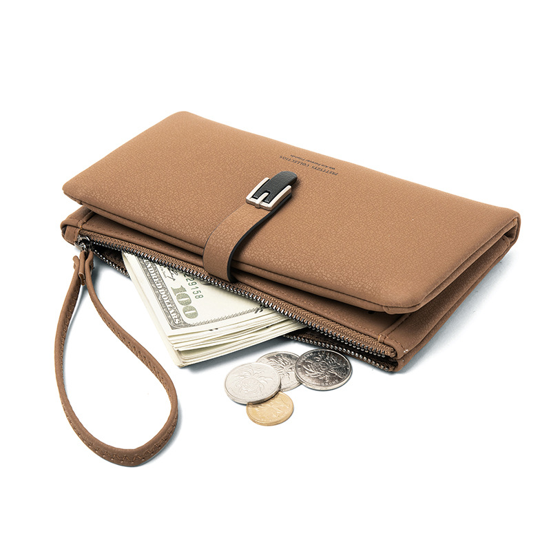 Elegant Ladies ' Clutch with Hand Strap