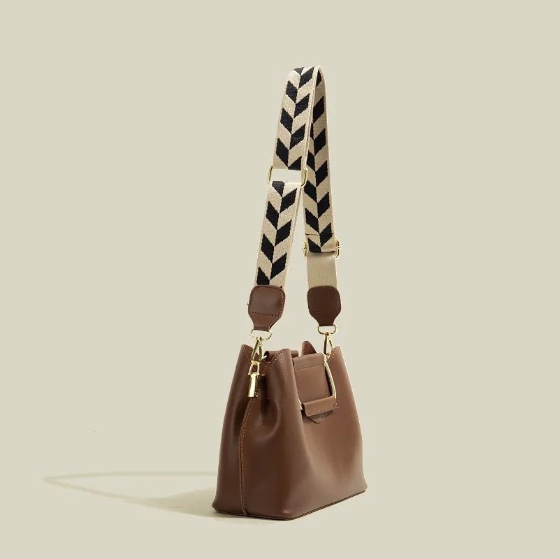 Versatile Crossbody Bucket Bag