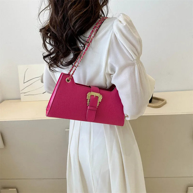 Chic Chain Crossbody Shoulder Bag