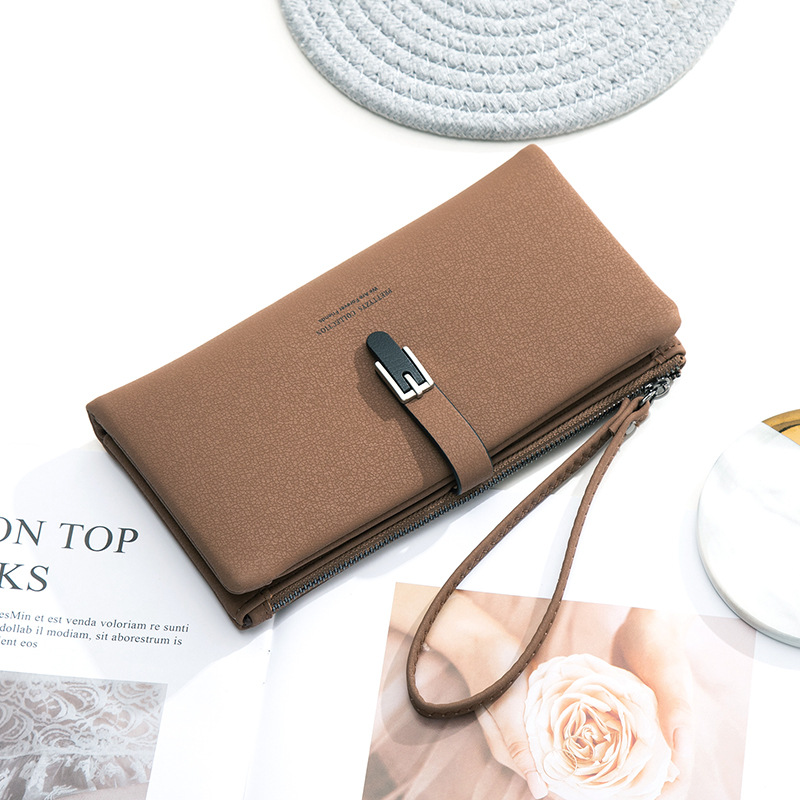 Elegant Ladies ' Clutch with Hand Strap