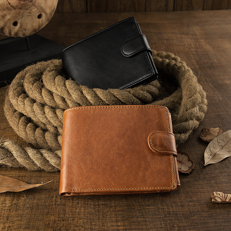 Elegant Leather Wallet for Men - Compact , Secure and Stylish