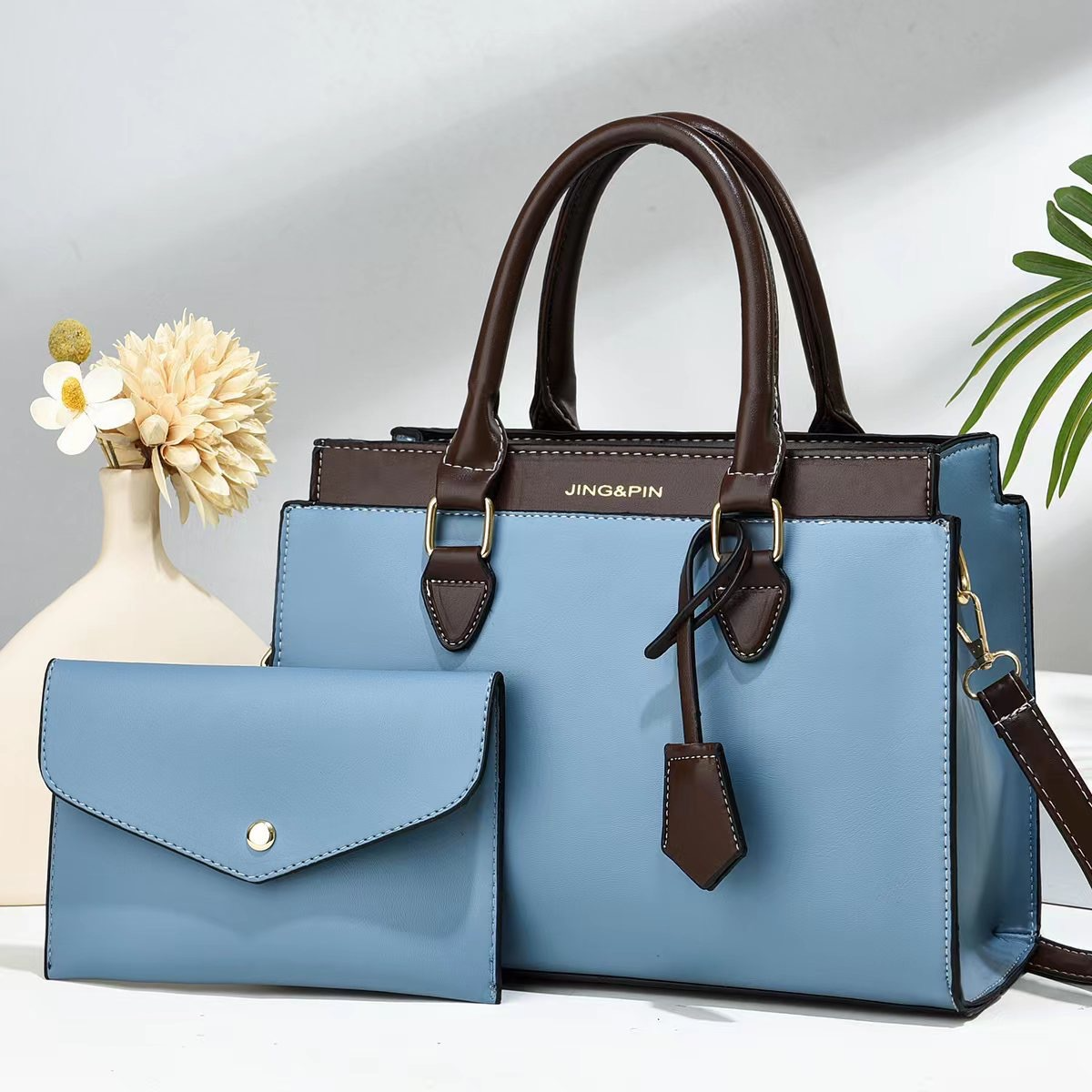 Contrasting Colour Minimalist Bag for Women