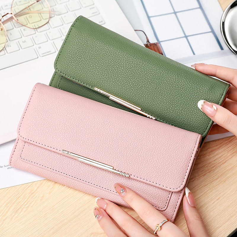 Classic Tri - Fold Ladies ' Wallet