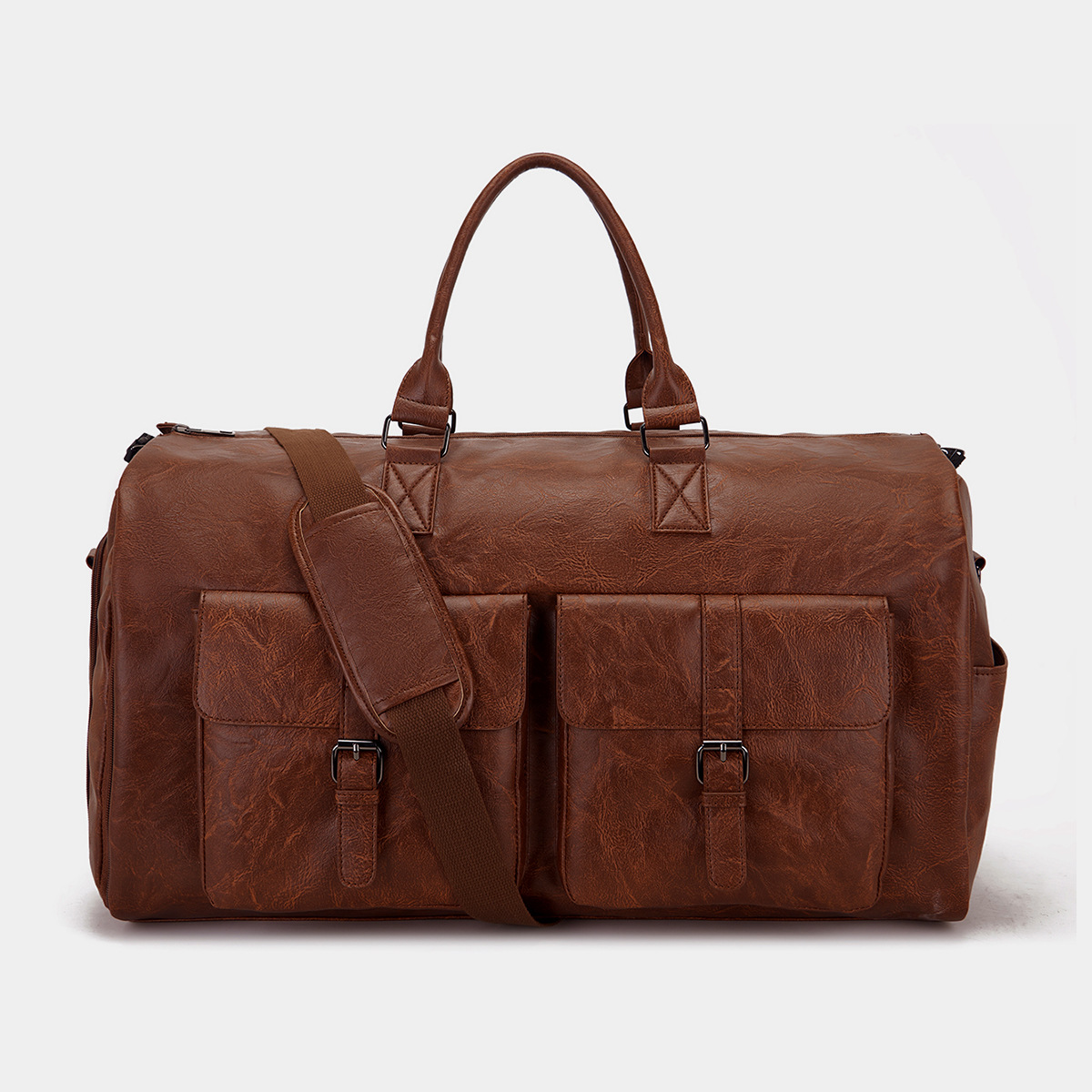 Practical Travel Bag Made From Pu Leather