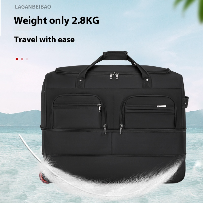 Multifunctional Travel Bag with Bottom Compartment