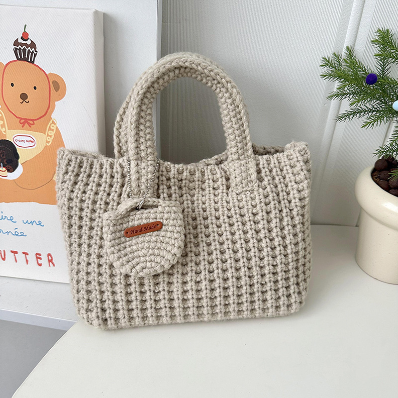 Wool Knitted Bag