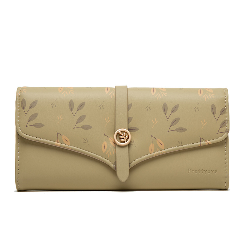 Women 's Clutch with Floral Pattern and Large Capacity