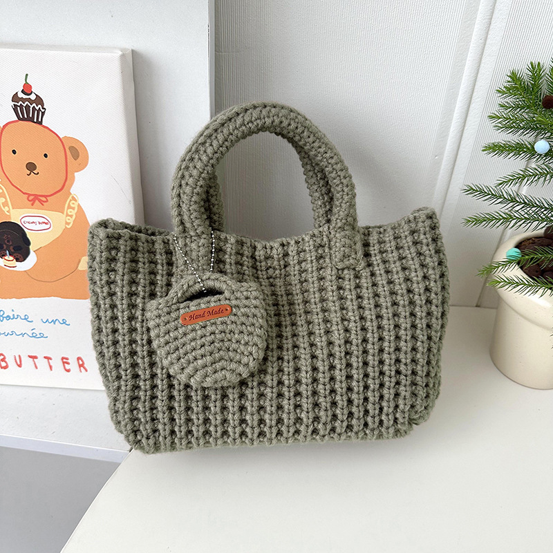Wool Knitted Bag