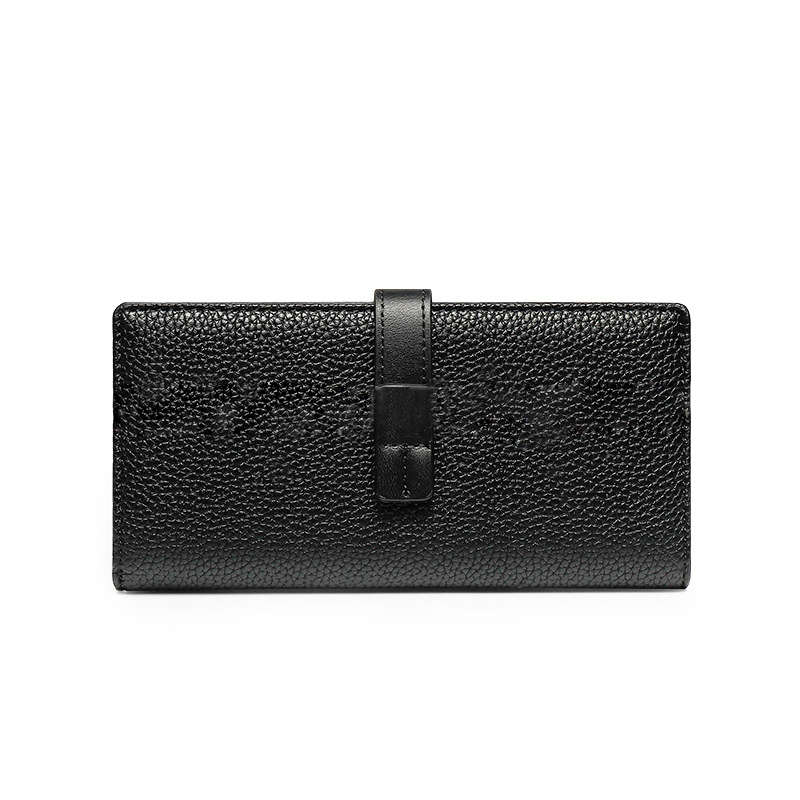 Fashion Wallet with Contrasting Colour and Compartments