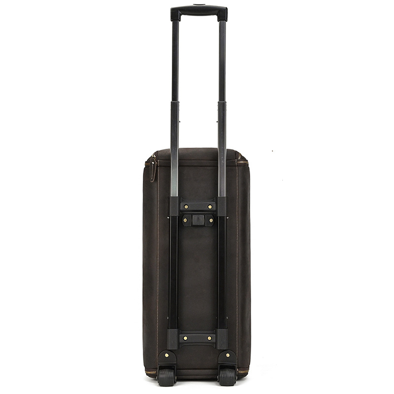 Elegant Travel Bag Made From Genuine Leather