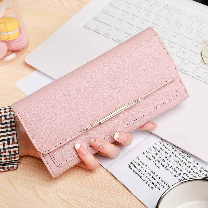 Classic Tri - Fold Ladies ' Wallet