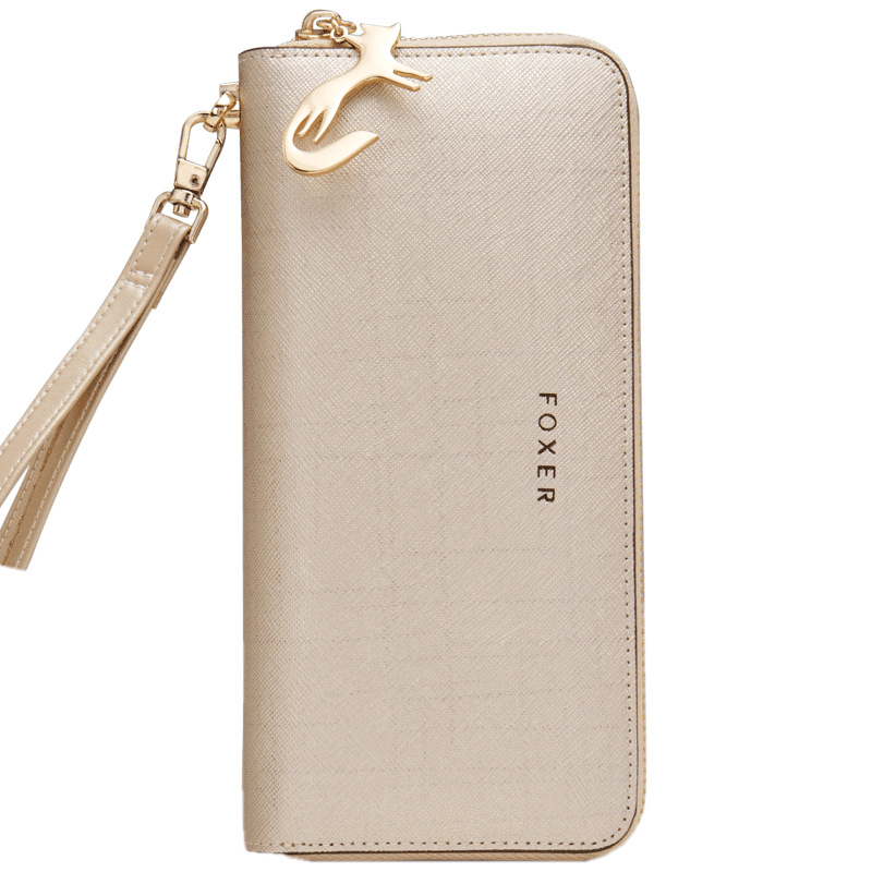 Elegant Ladies ' Coin Purse with Several Card Compartments