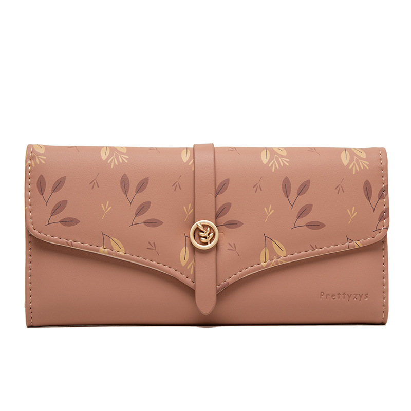 Women 's Clutch with Floral Pattern and Large Capacity