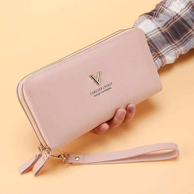 Women 's Handbag with Double Zip and Large Capacity