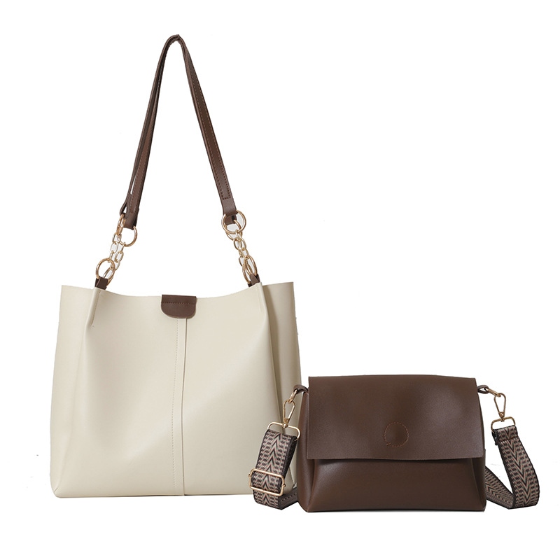 Two - Piece Shoulder Bag Set with Large Capacity