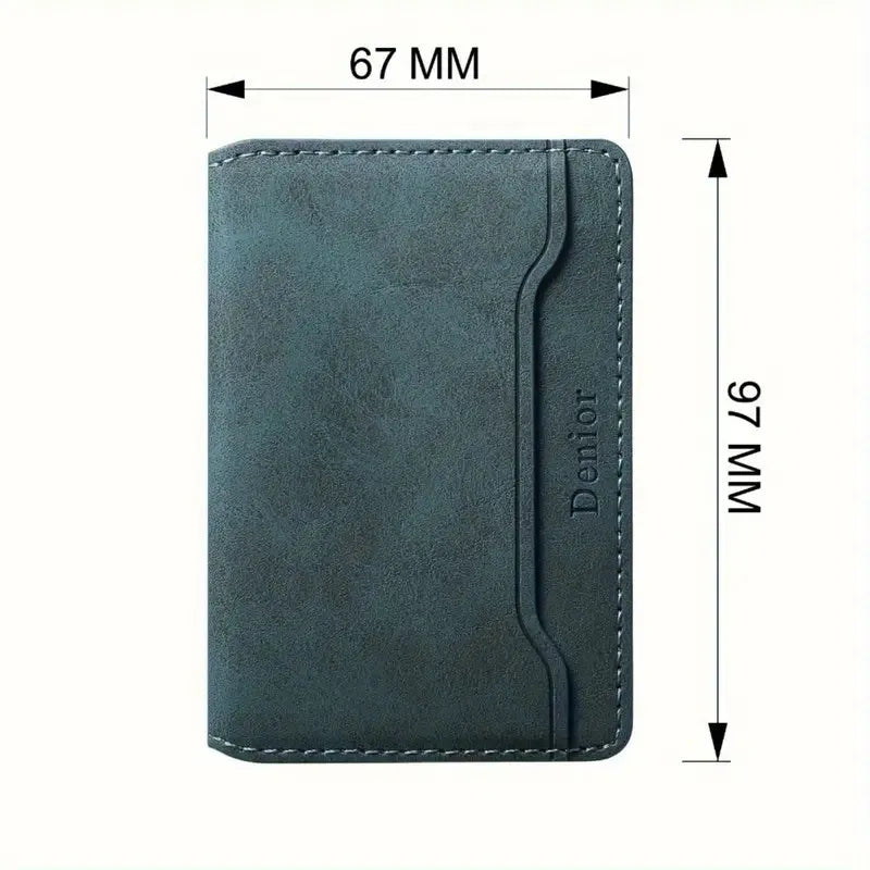 Magnetic Leather Card Clip