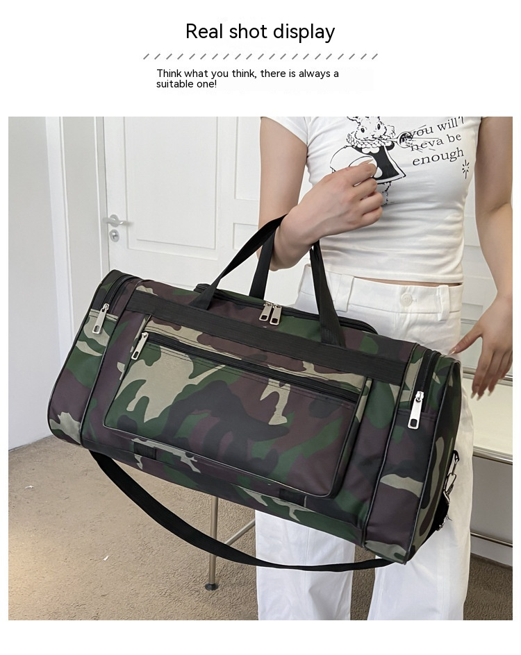 Camouflage - Coloured Travel Bag for Adventures