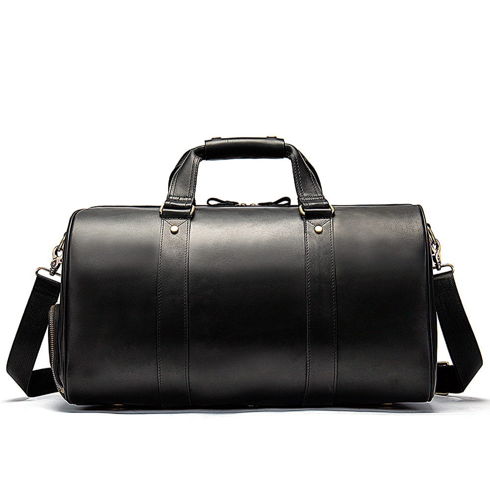 Rugged Retro Leather Travel Bag for Men