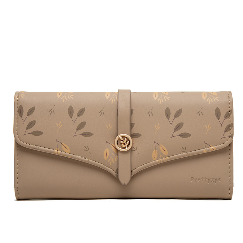 Women 's Clutch with Floral Pattern and Large Capacity