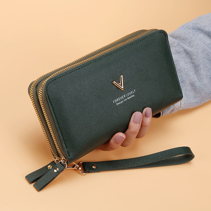 Women 's Handbag with Double Zip and Large Capacity