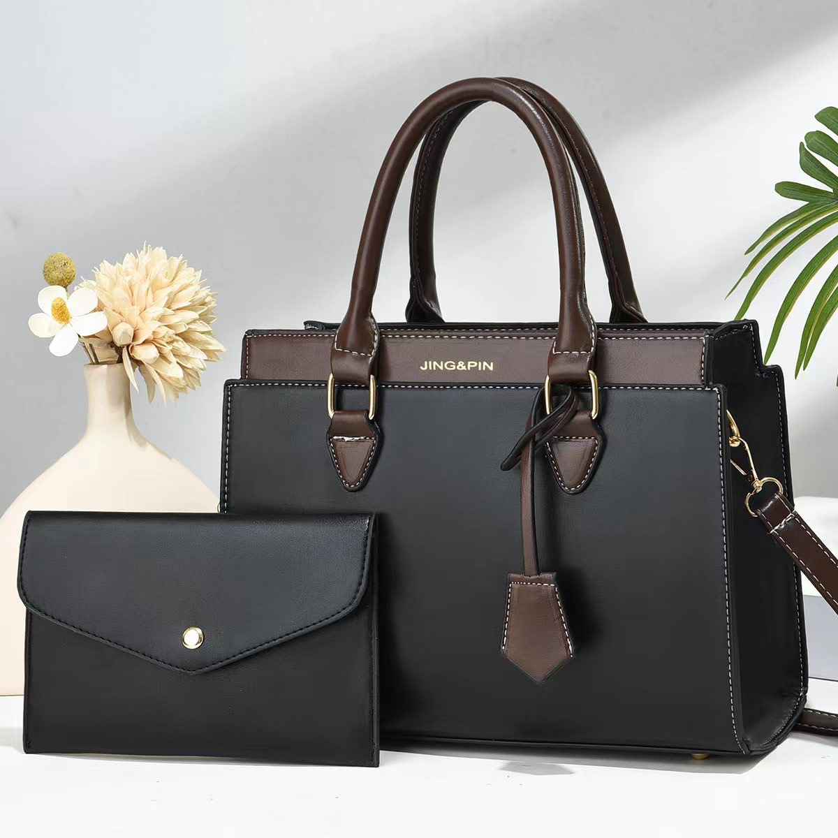 Contrasting Colour Minimalist Bag for Women