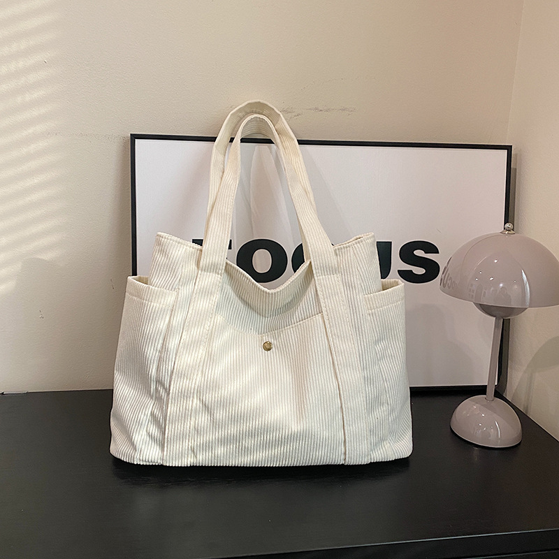 Fashionable Corduroy Bag for Every Day