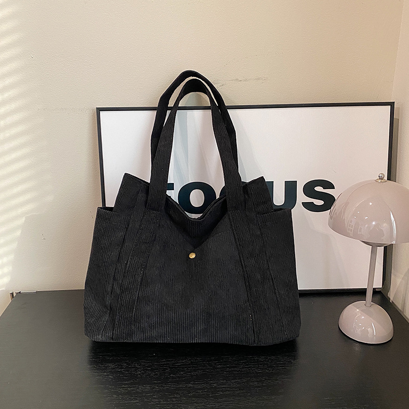 Fashionable Corduroy Bag for Every Day