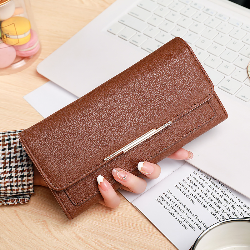 Classic Tri - Fold Ladies ' Wallet
