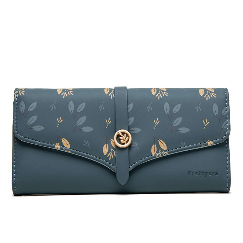 Women 's Clutch with Floral Pattern and Large Capacity