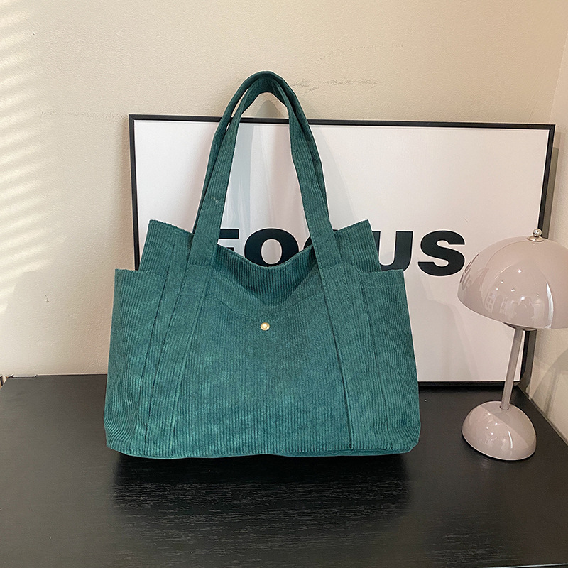 Fashionable Corduroy Bag for Every Day