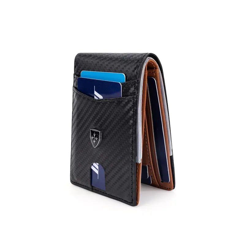 Classic Slim Leather Wallet for Men