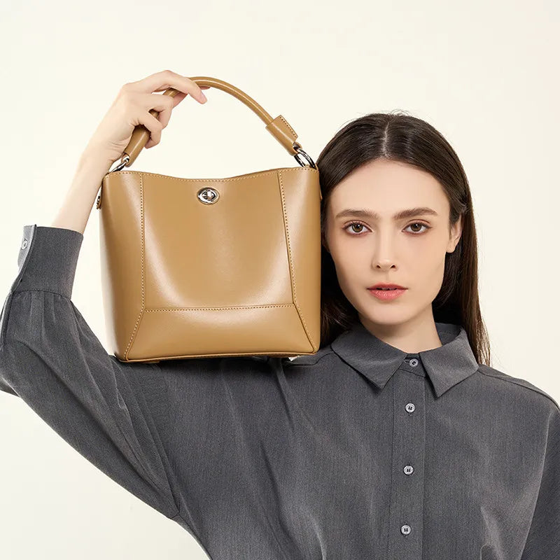 Stylish Handbag Made From Genuine Leather for Women