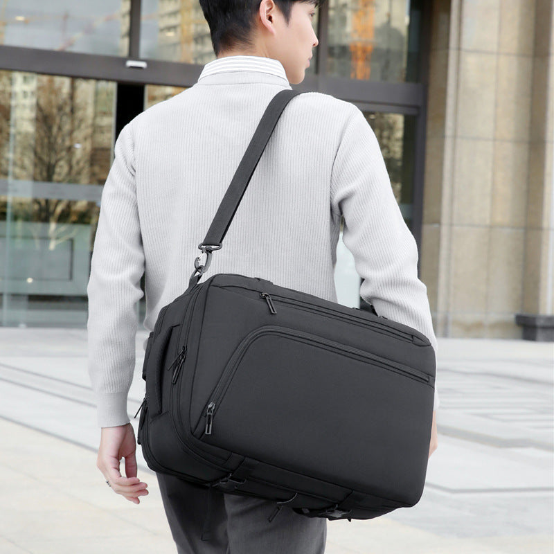 Spacious Compression Rucksack for Travelling and Everyday Use