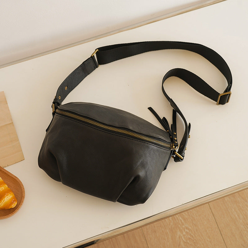 Premium Leather Saddle Bag for Ladies