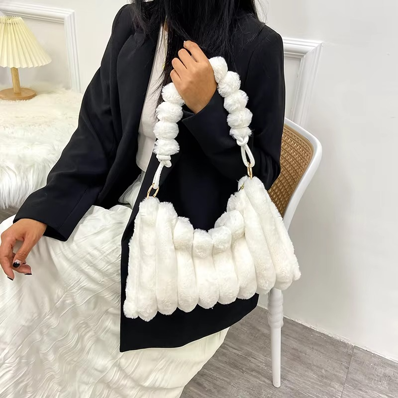 Premium Plush Shoulder Bag