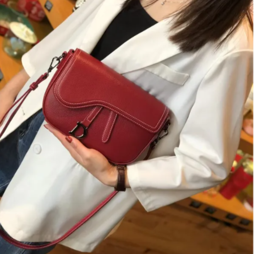 Korean Ladies Leather Shoulder Bag