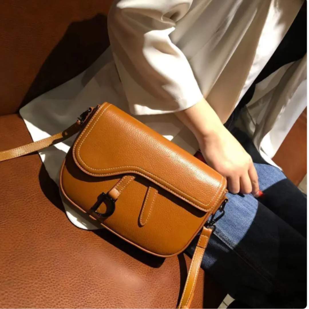 Korean Ladies Leather Shoulder Bag