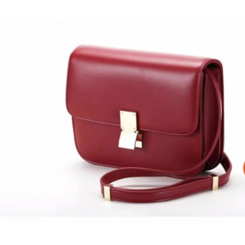 Vintage Leather Shoulder Messenger Bag