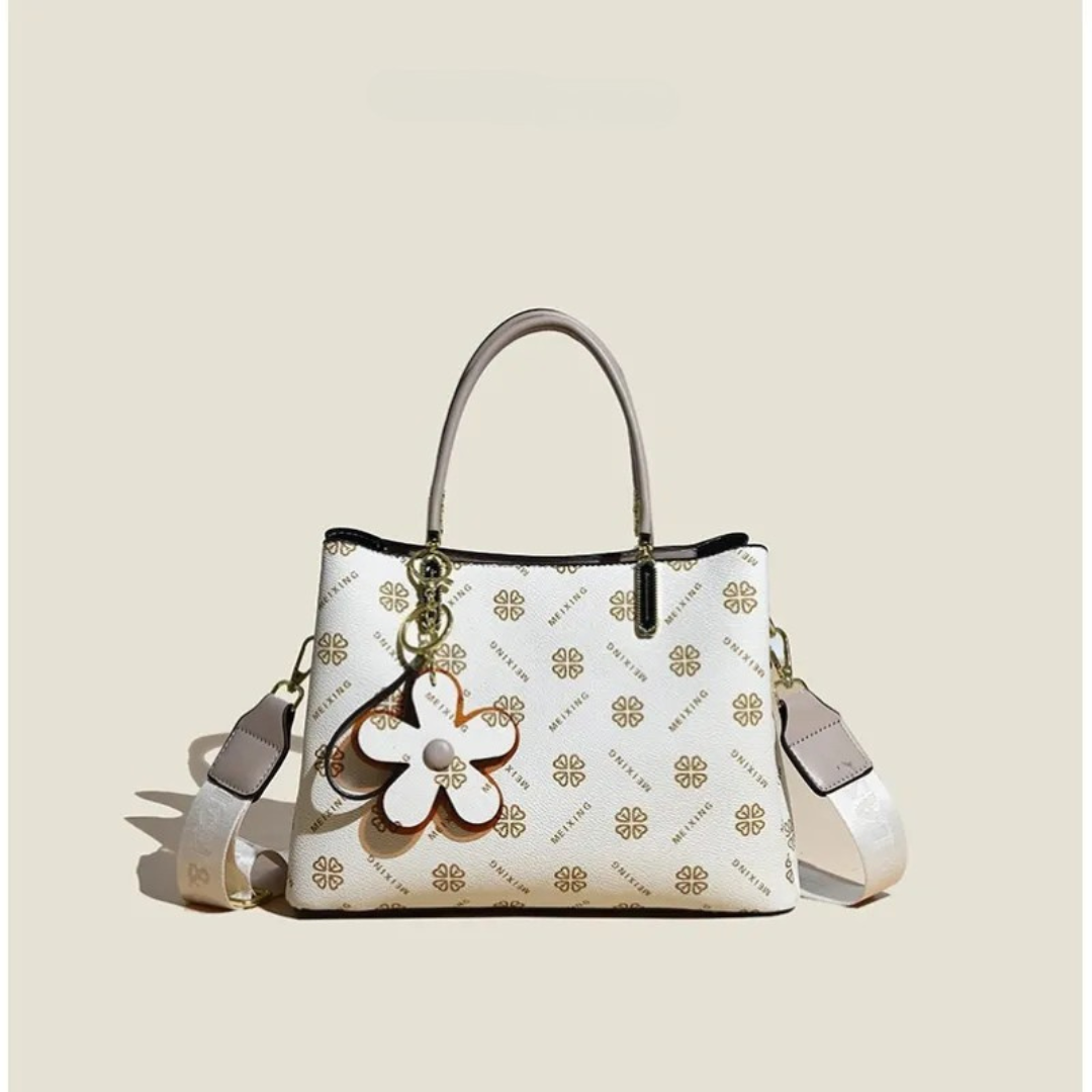 Stylish Pu Leather Shoulder Bag with Large Capacity