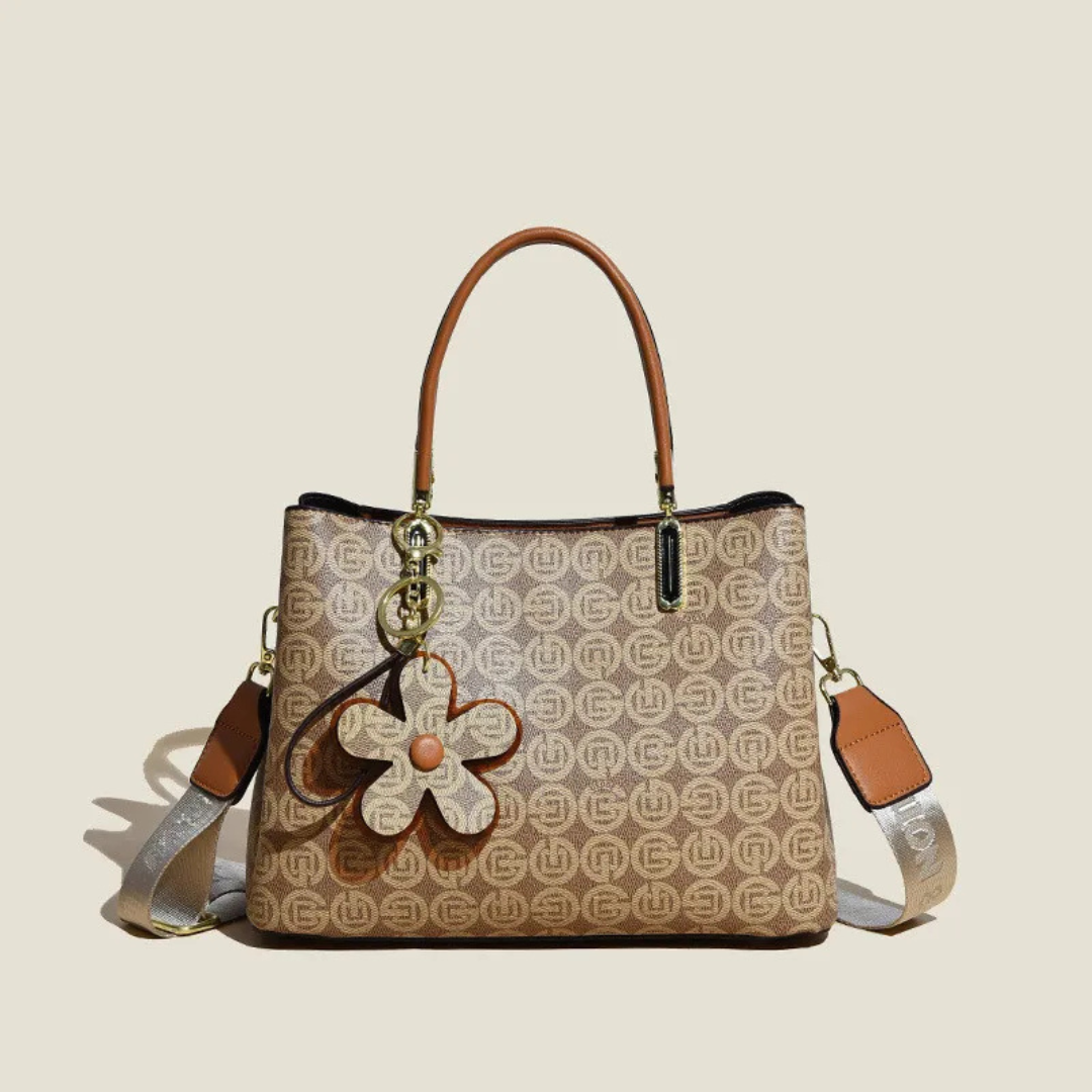 Stylish Pu Leather Shoulder Bag with Large Capacity