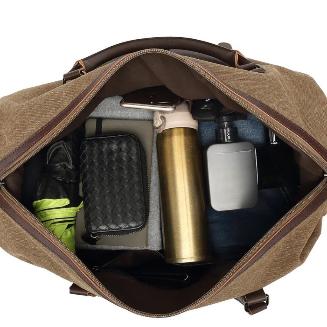 Versatile Canvas Travel Shoulder Bag