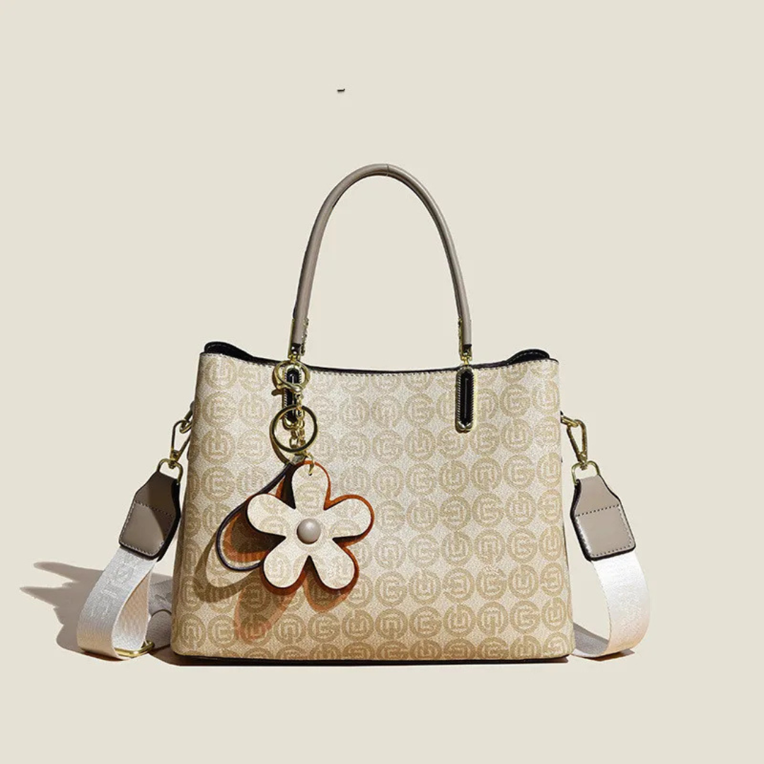 Stylish Pu Leather Shoulder Bag with Large Capacity