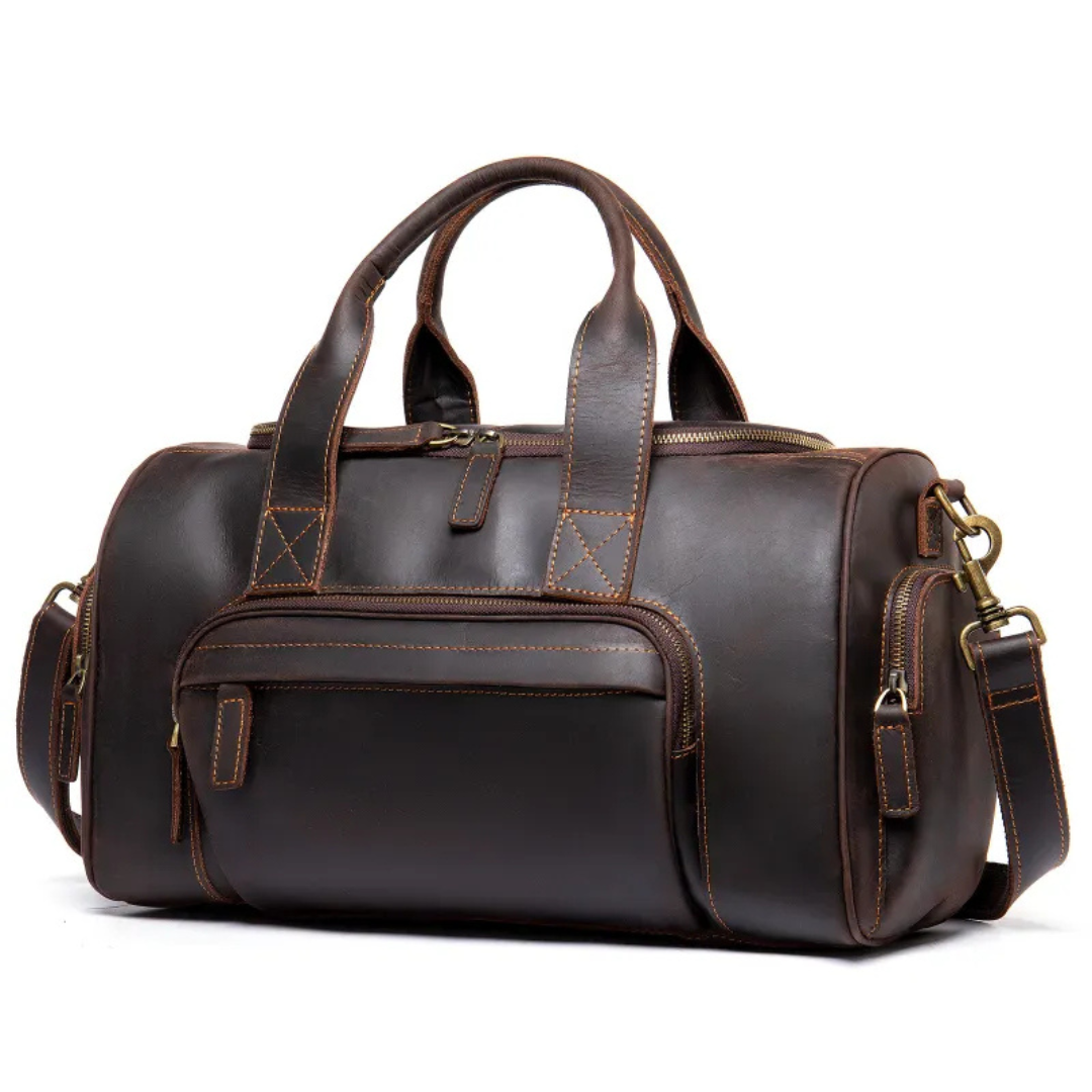 Stylish Leather Travel Bag for Men