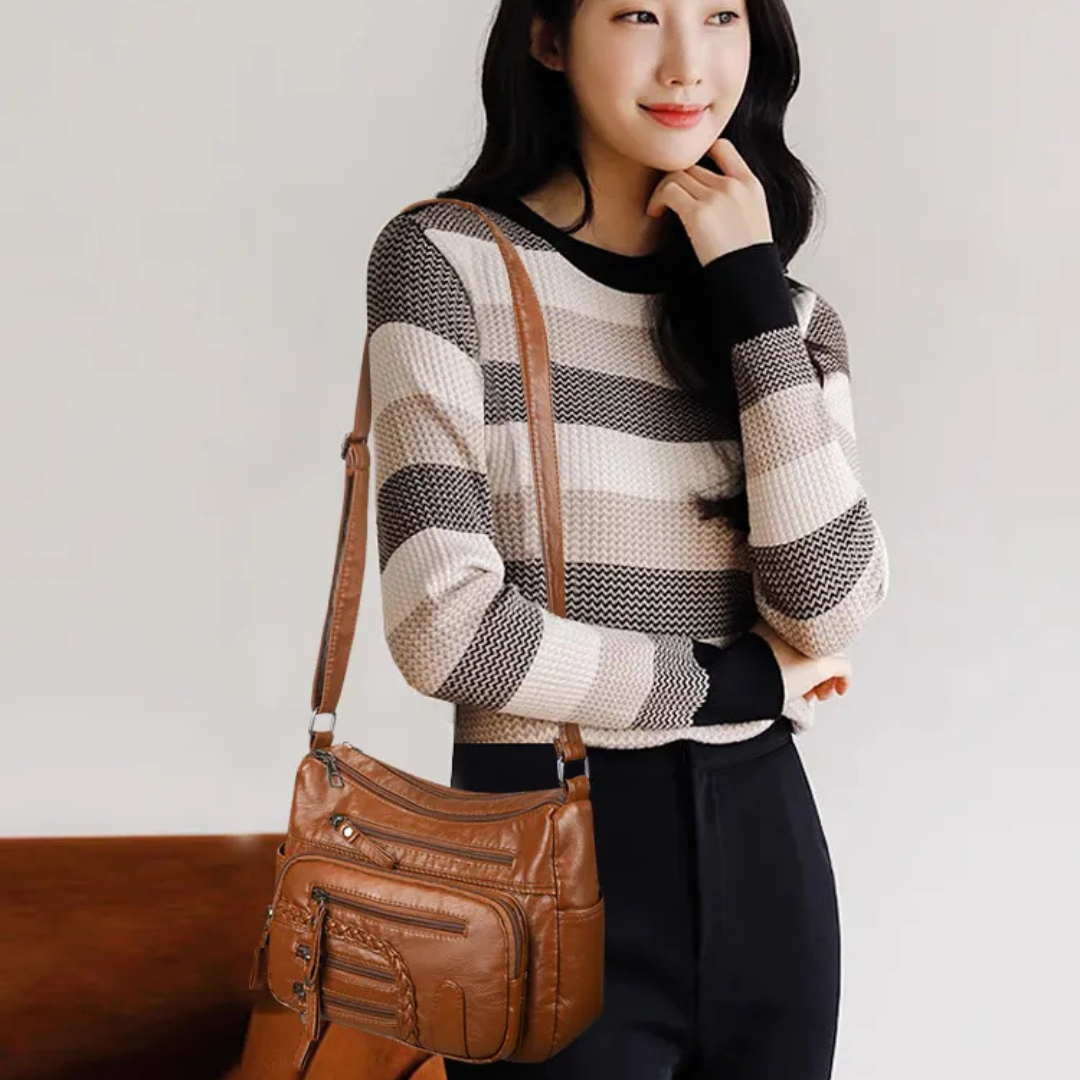 Stylish Soft Leather Shoulder Bag for Everyday Use